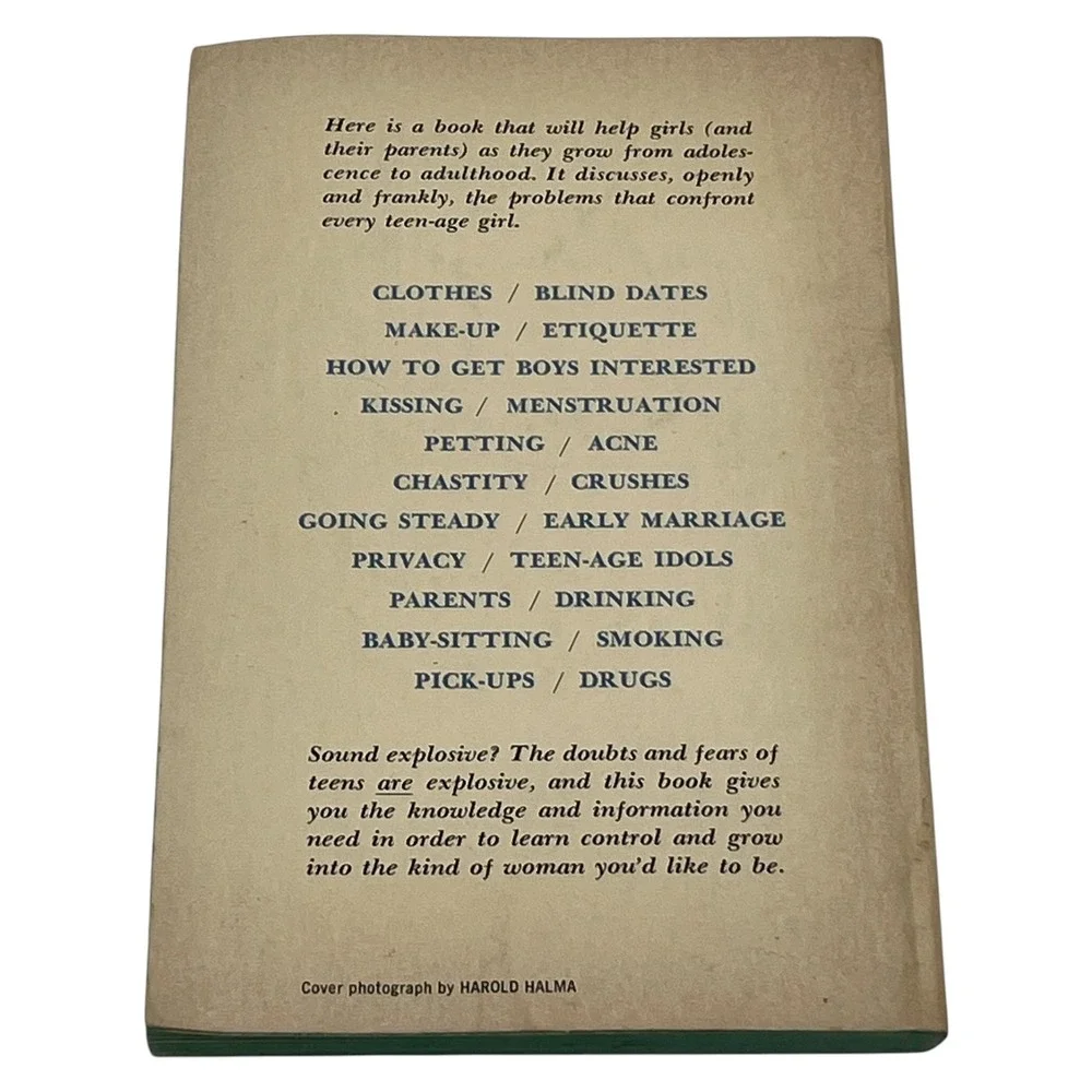 On Becoming A Woman Vintage 1963 Dell Paperback Book Louise Bates Ames